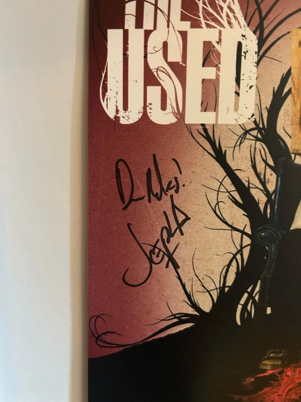 The Used 25 Black Graphic Tote Bag - Picture 5 of 5